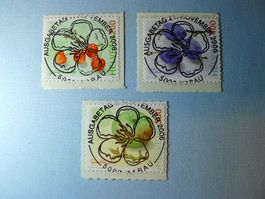 2006 alte Obstsorten ET Vollstempel 1207,1208,1213