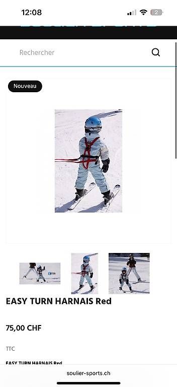 Sci: Easy-Turn Sicherheitsgurt NEU rot Kinder 2-10j – Usato da Bernex venduto da ver_268v 2