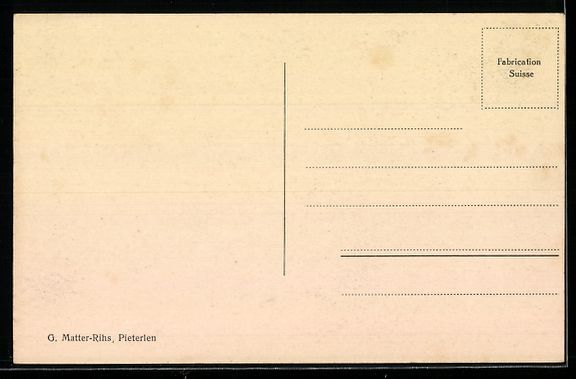 Cartoline postali: Pieterlen, Panorama mit Kirche, Dorf und – Usato da Berlin venduto da bartko-reher 1