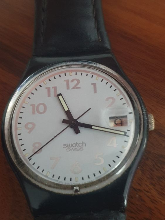 Swatch uhr mit Neu Batterie Swiss Made 3