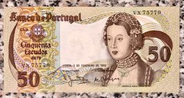 50 Escudos Portugal 1980!!! UNC!!!