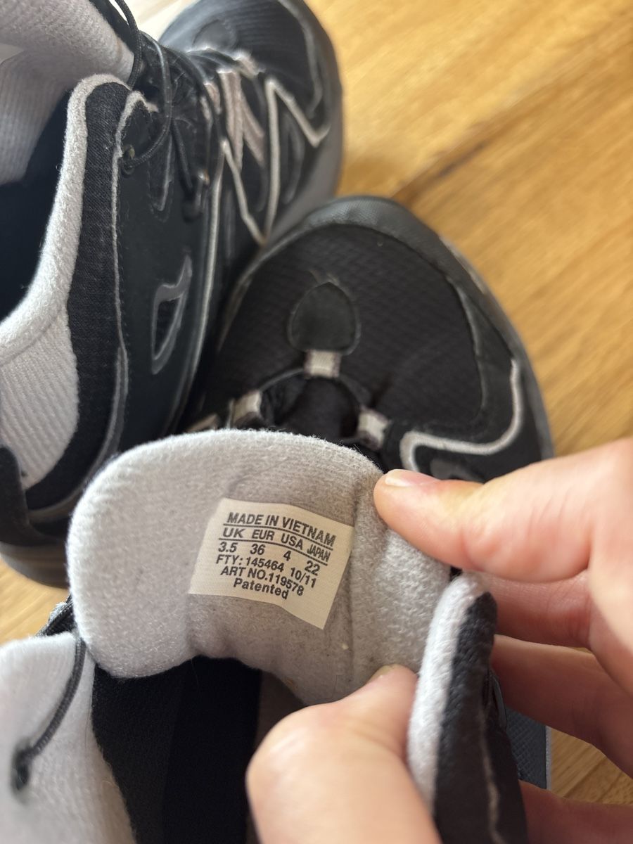Salomon Scarpe per ragazzi: Salomon Wanderschuhe Kinder Grösse 36 – Usato da Flums Hochwiese venduto da sluechi 3