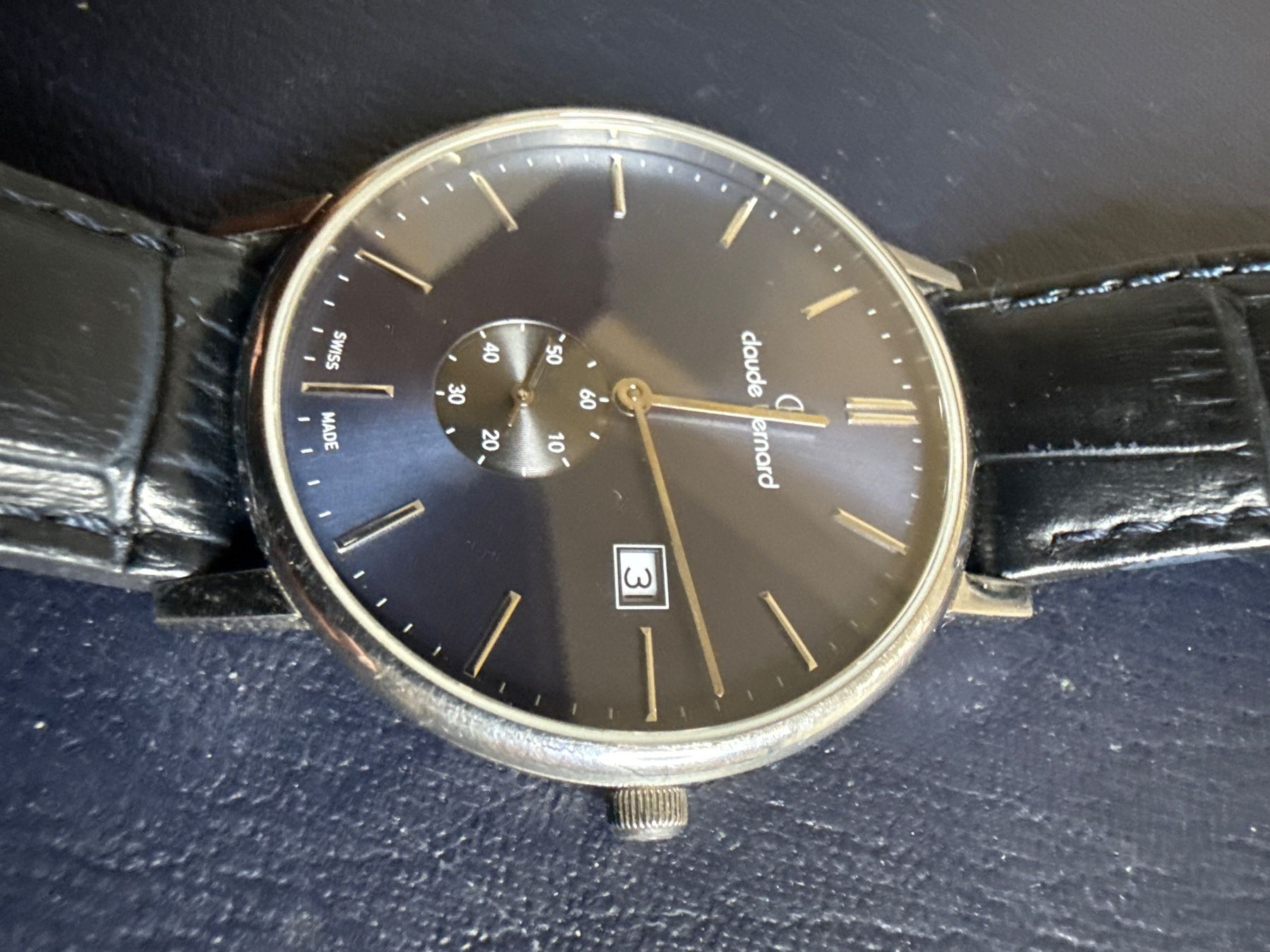Uhren: Claude Bernard Quarz 41 mm – Gebraucht aus Pfeffingen von Allhandelklgwatches 1