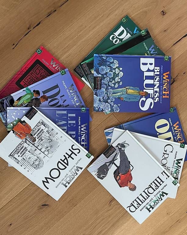 Fumetti: Largo Winch - 9 albums – Usato da Saubraz venduto da Ehoekie 2