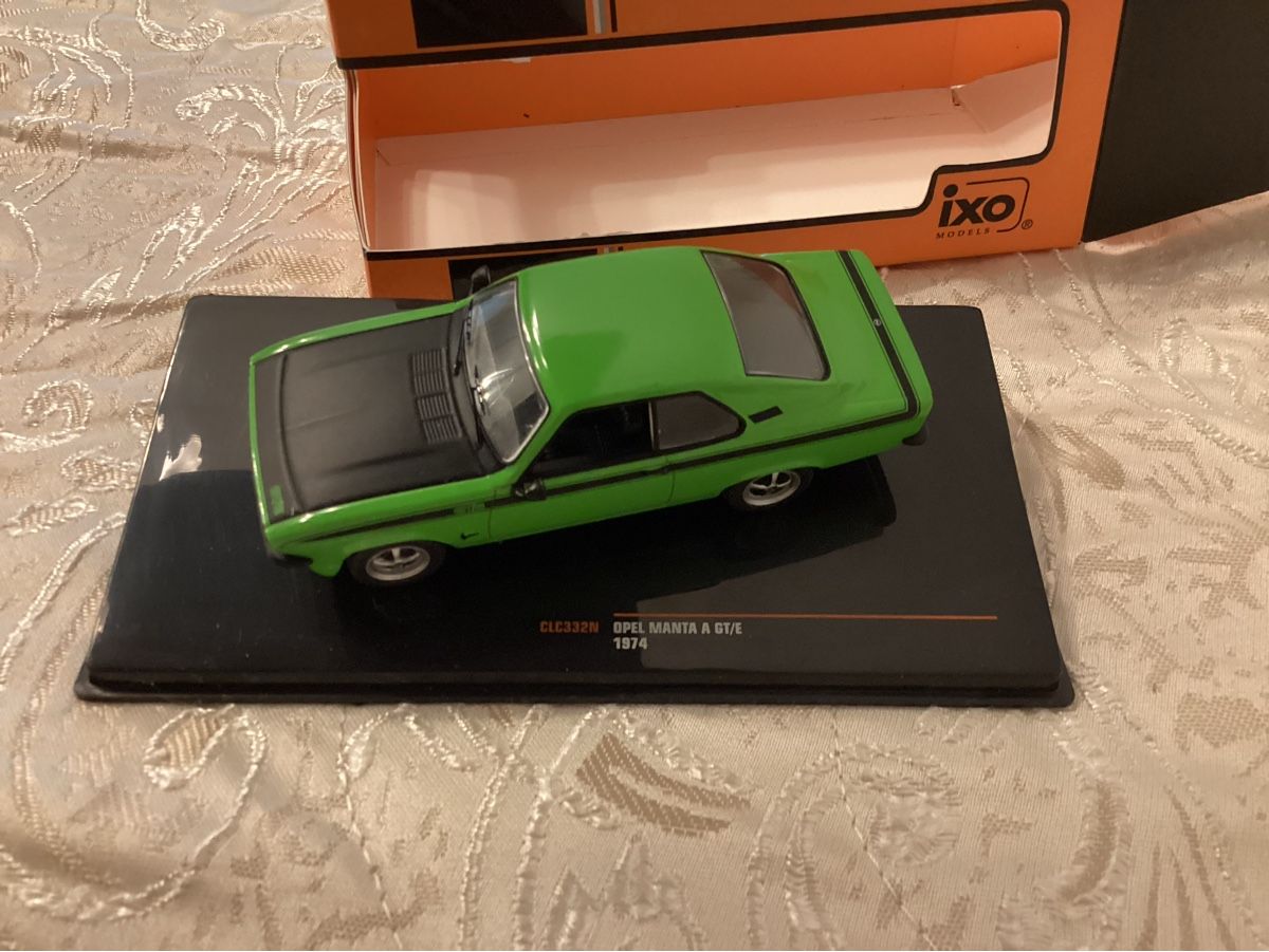 Opel Modellini d'auto: Opel Manta A GT/E (1974) – Nuovo e nell'imballaggio originale da Flawil venduto da Imperiosud 1