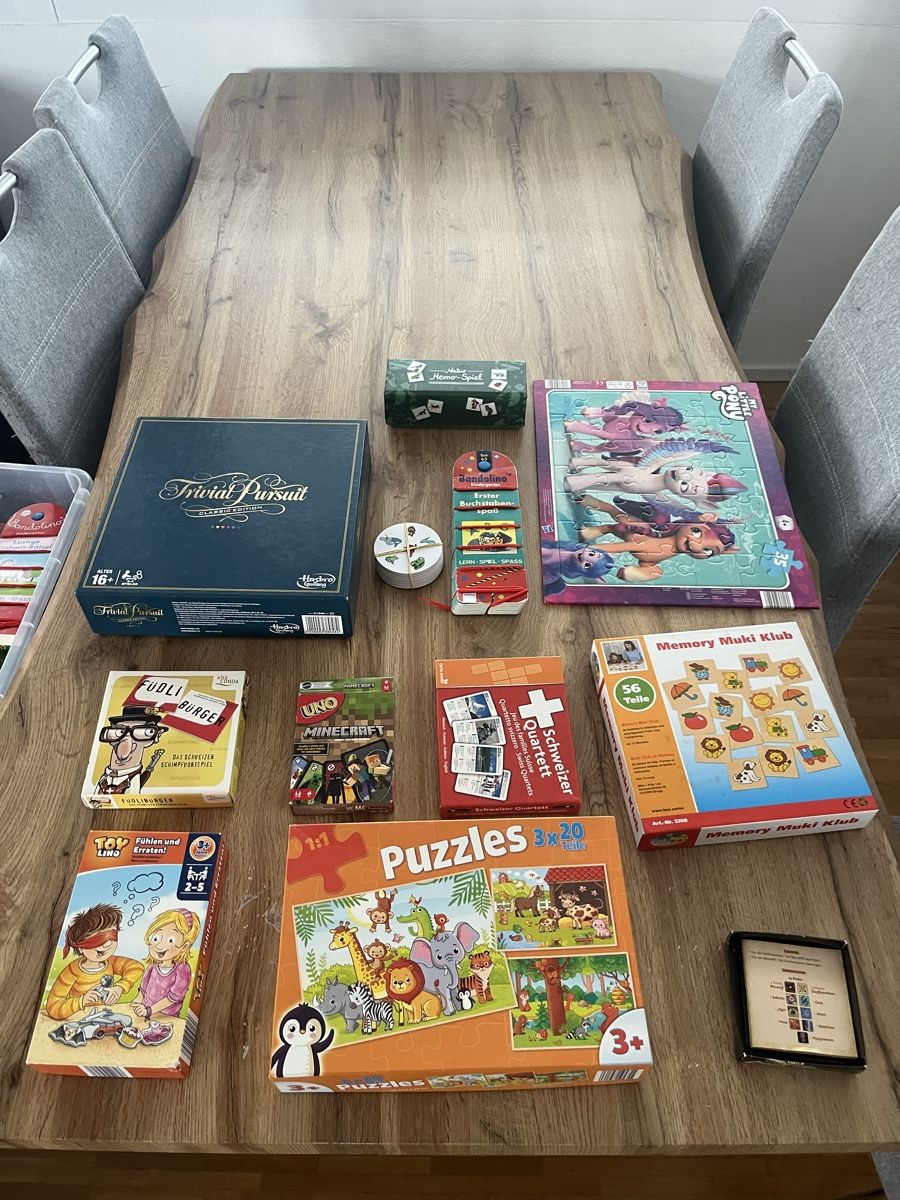 Libri: Kinderbücher und Gemeinschaftsspieleset – Usato da Rickenbach LU venduto da Gigaxo 3