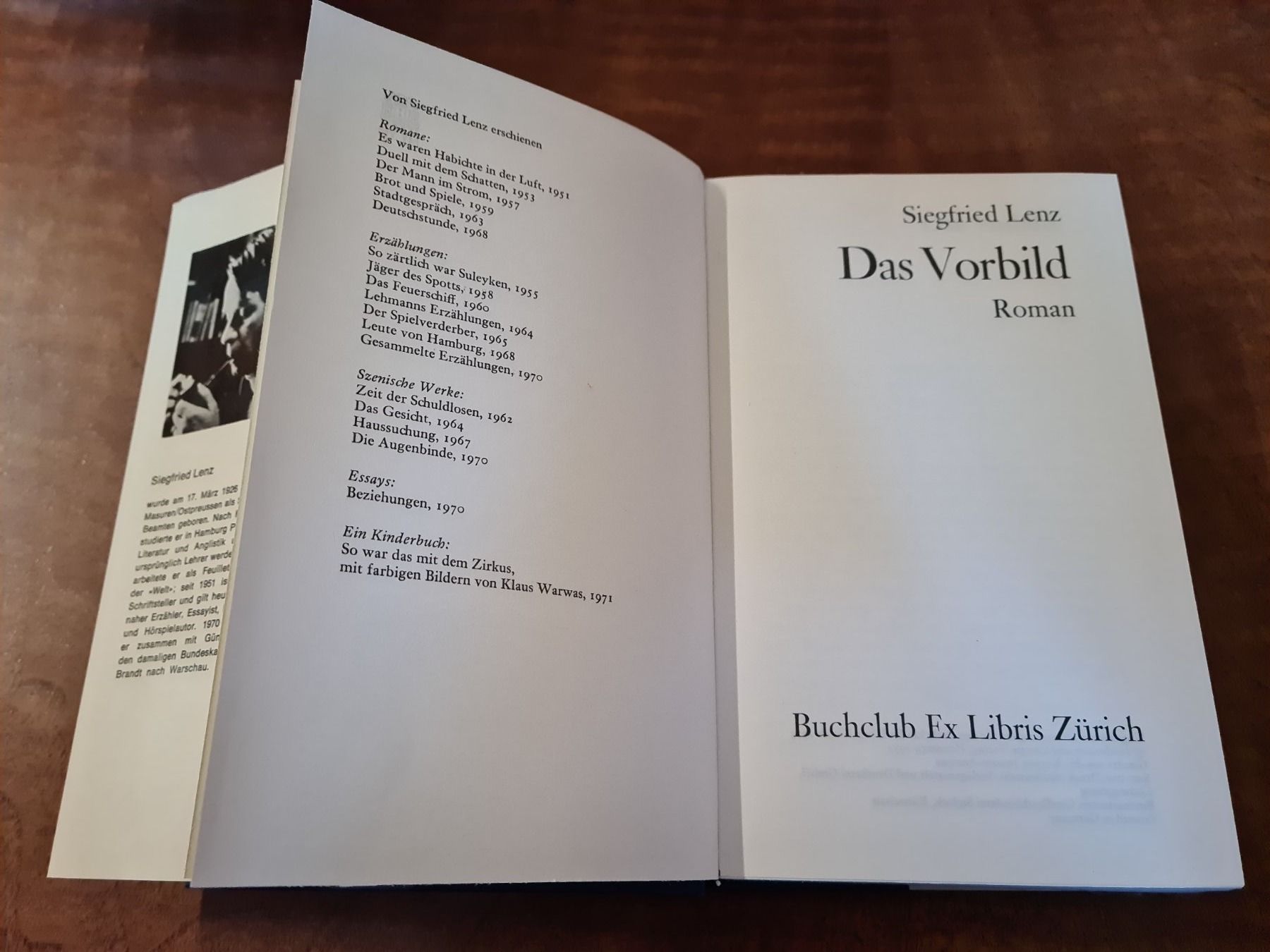 Libri: Das Vorbild – Usato da Erstfeld venduto da Uhu1980 1