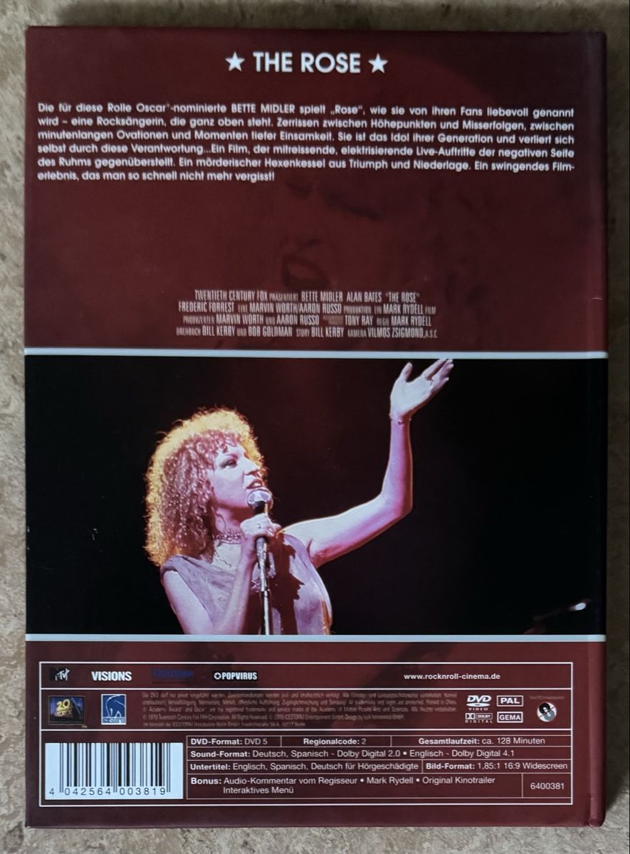 Alle DVDs: THE ROSE – Neu (gemäss Beschreibung) aus Dietikon von AndreaSch01 1