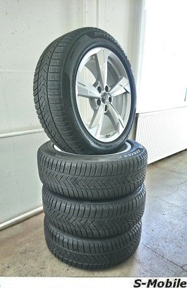 Audi Pneumatici & Ruote complete: Audi A6 C8 Original Winterräder 18" Bridgestone – Usato da Schenkon venduto da S-Mobile 1