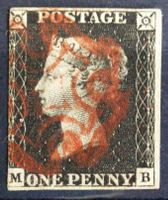 GB/UK 1840: «Penny Black», O