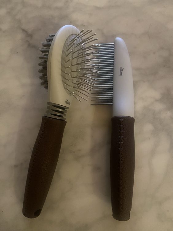 COYUN 5x Tränenfleck Kamm Set - Doppelseitige Hundeaugen Bürste Für Fellpflege