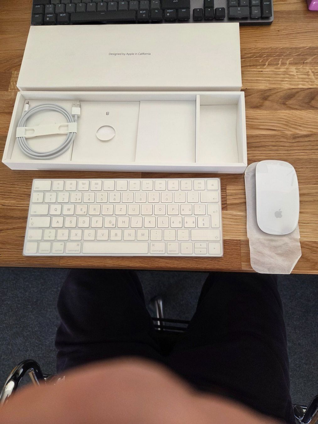 Apple Mouse: Apple Magic Keyboard & Mouse Set OVP - Nicht gebraucht – Nuovo (secondo la descrizione) da Kreuzlingen venduto da schimschek58