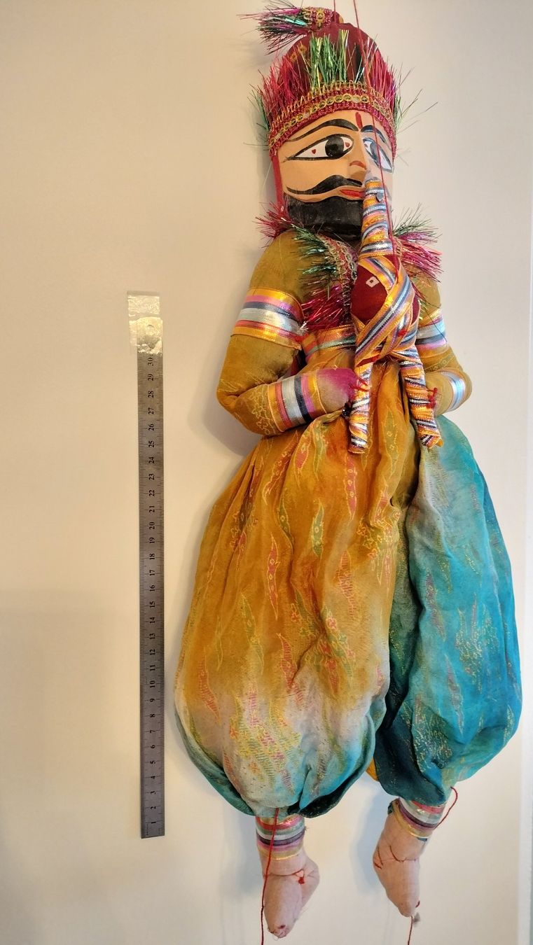 Giocattoli: Marionnettes traditionnelles du Rajasthan – Usato da Fribourg venduto da magomerlino