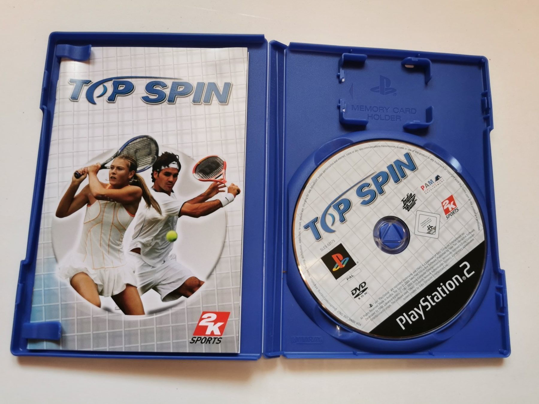 Sony Giochi: Ps 2 - Top Spin – Usato da Lenzburg venduto da eyworld 1