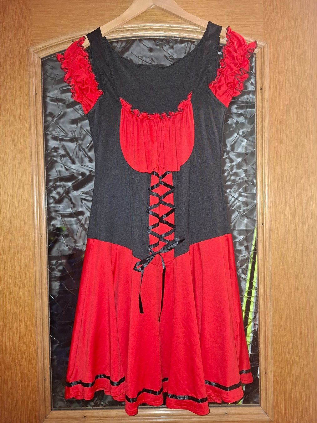 Costumi: Fasnachtskostüm Damen, "Devil", rot/schwarz, Gr. L – Usato da Sisseln AG venduto da Tropea4334