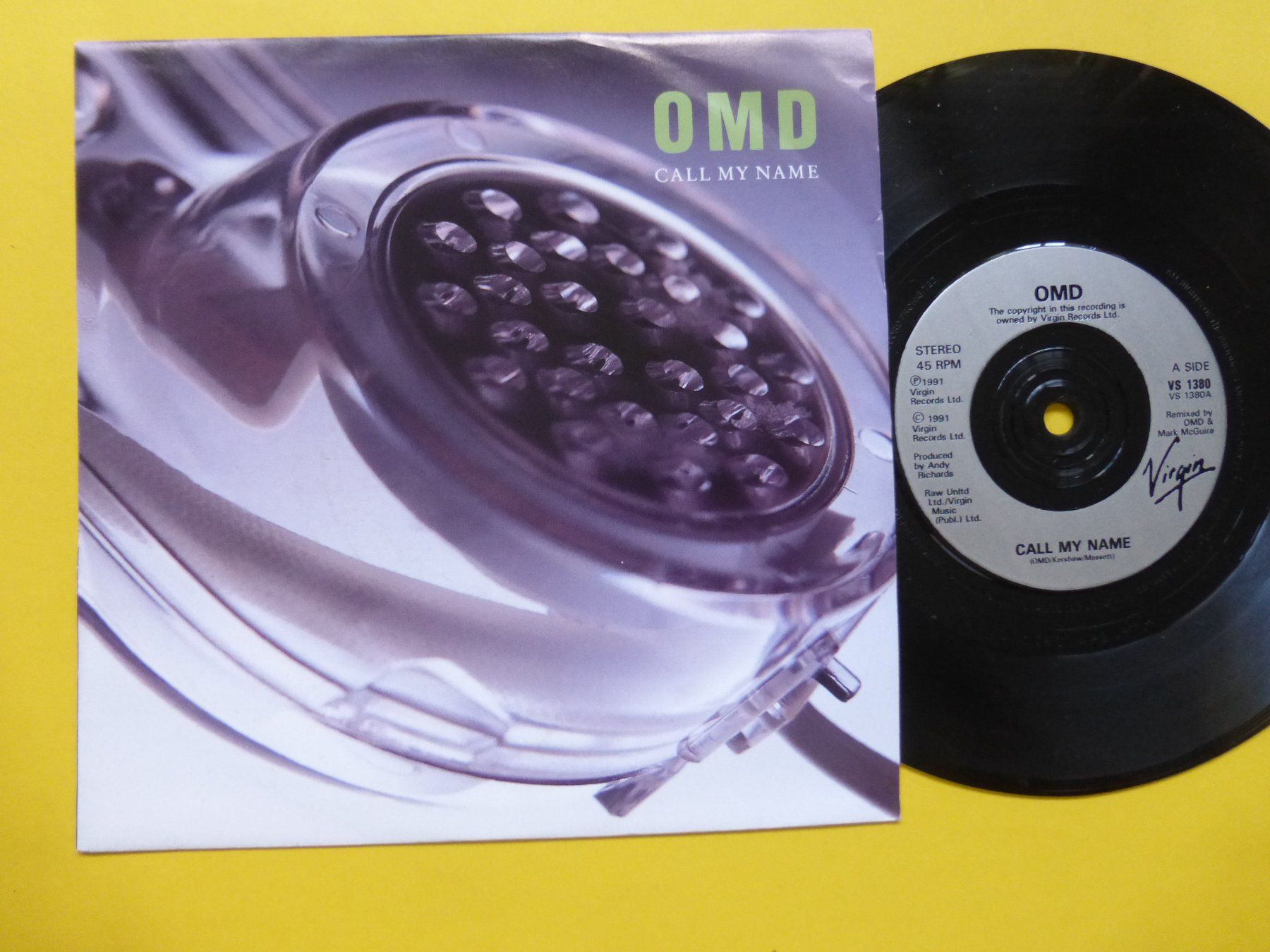 Schallplatten: OMD – Call My Name – Gebraucht aus Zürich von Swiss57