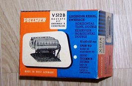 Vollmer H0 V 512 B: Liegende Kessel, zweifach, Bausatz, neu