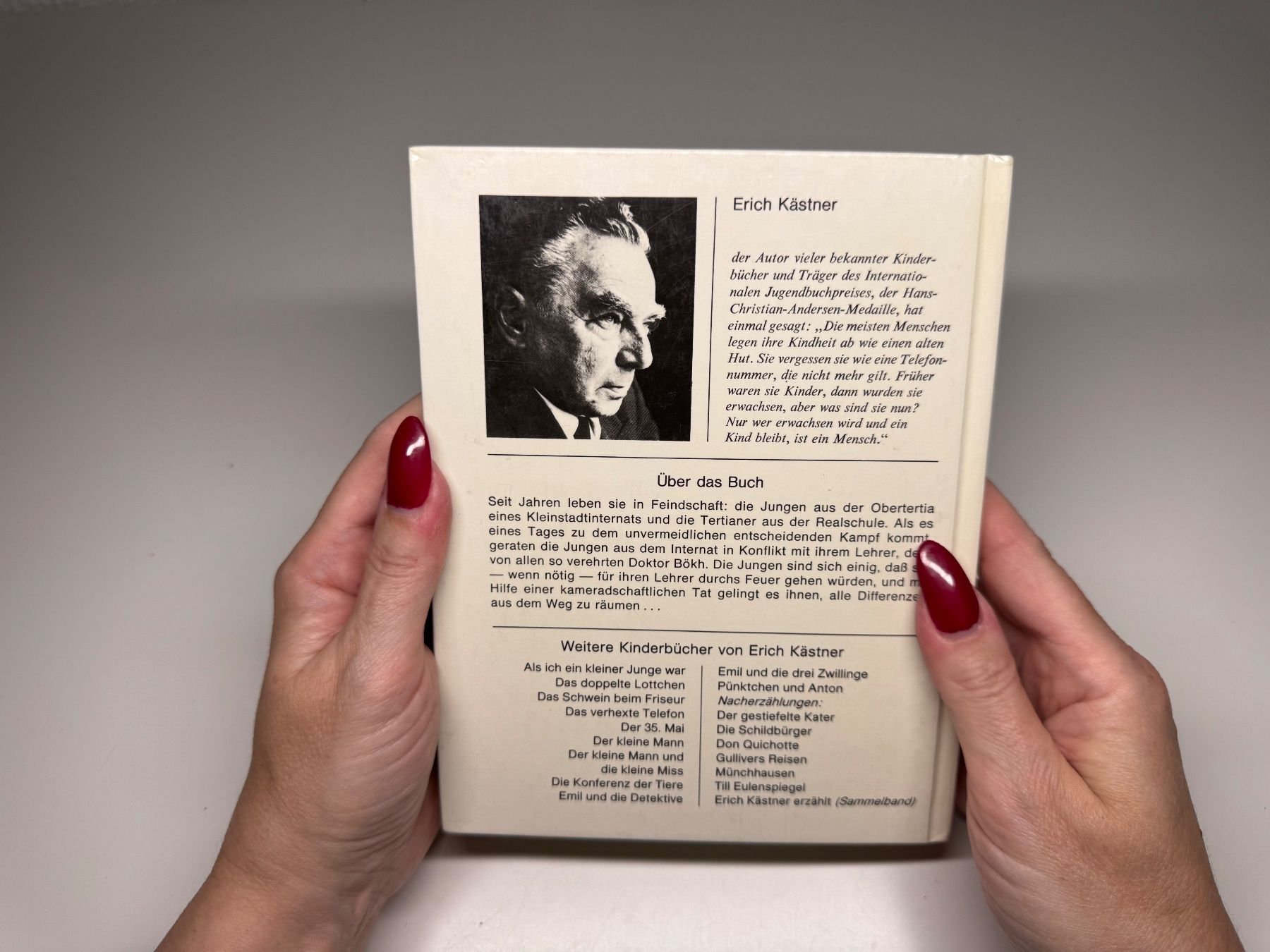 Bücher: BUCH: Erich Kästner, Das fliegende Klassenzimmer – Gebraucht aus Grosswangen von Kleine.Knoepfe 9