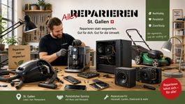 Unterstütze AllesReparieren Reparaturwerkstatt 3D-Druck SG