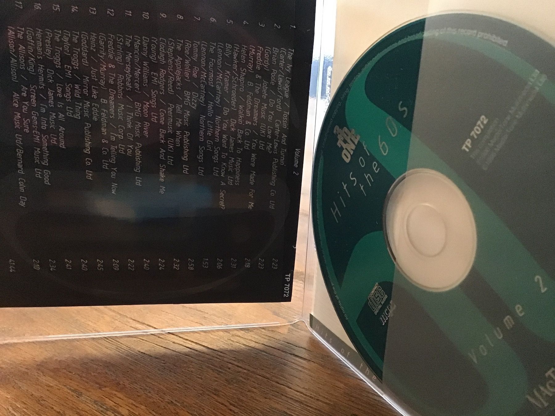 CD: hits 60 – Usato da Thierachern venduto da sweden08 2