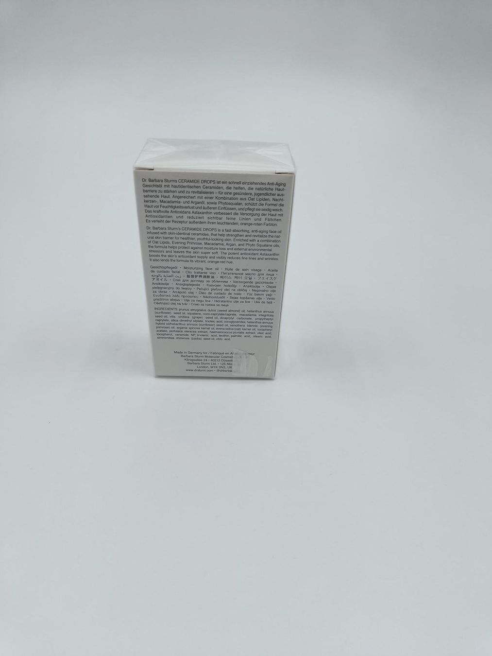 Cura del viso: DR. BARBARA STURM MOLECULAR COSMETICS "CERAMIDE DROPS", 30ML – Nuovo e nell'imballaggio originale da Luzern venduto da EdiGem 4