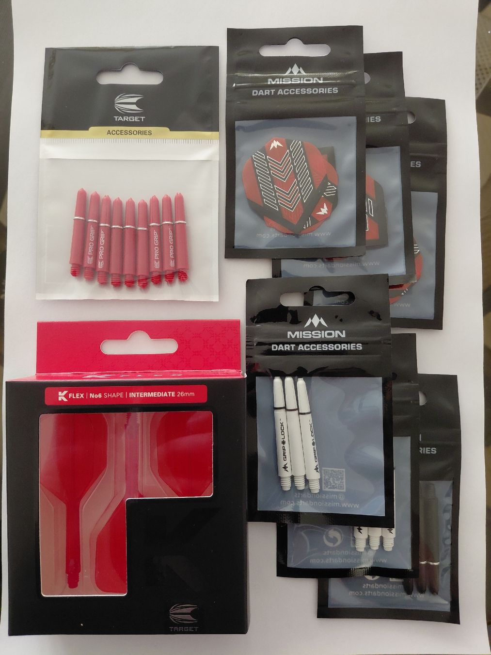 Dart: Dartzubehör (K Flex, Shafts, Flights) – Neu und originalverpackt aus Wil SG von Studi_123