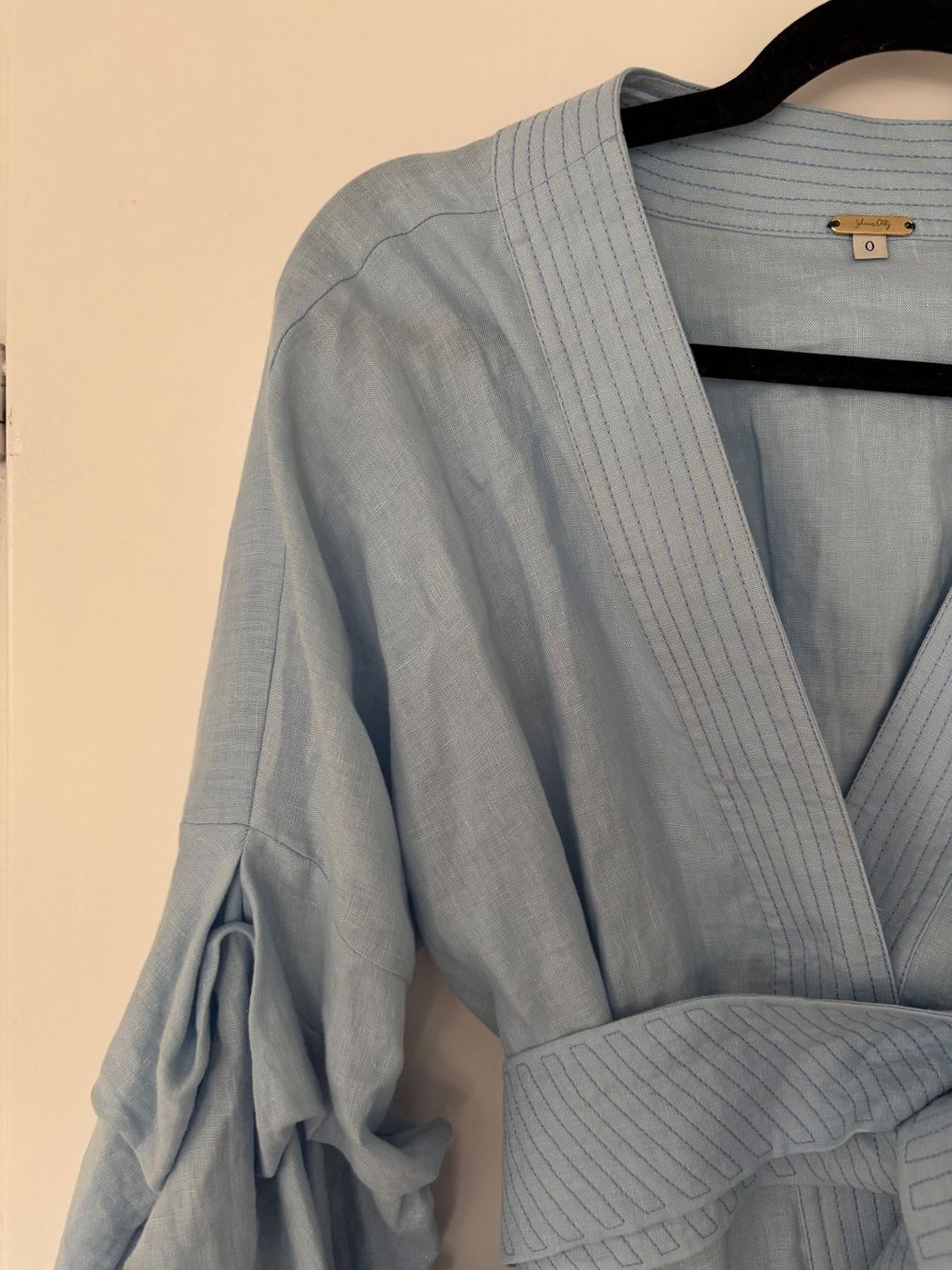 Blusen: JOHANNA ORITZ, Kimono Bluse hellblau 34 – Gebraucht aus Herrliberg von mayfi 1