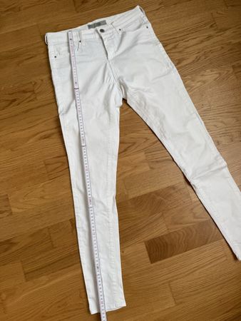 Jeans Topshop weiss, W28 / L32