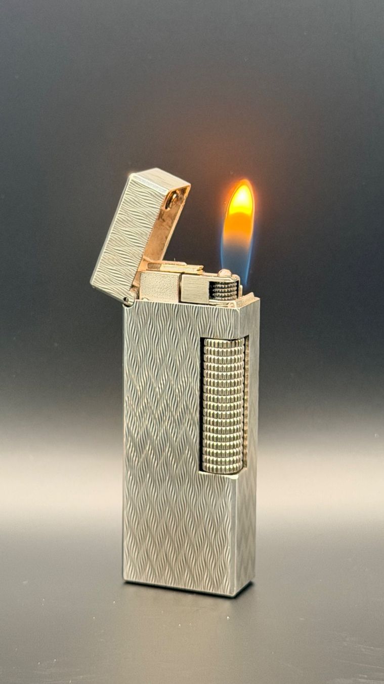 Dunhill Feuerzeuge: Dunhill Rollagas chevron – Gebraucht aus Onex von Blessup 5