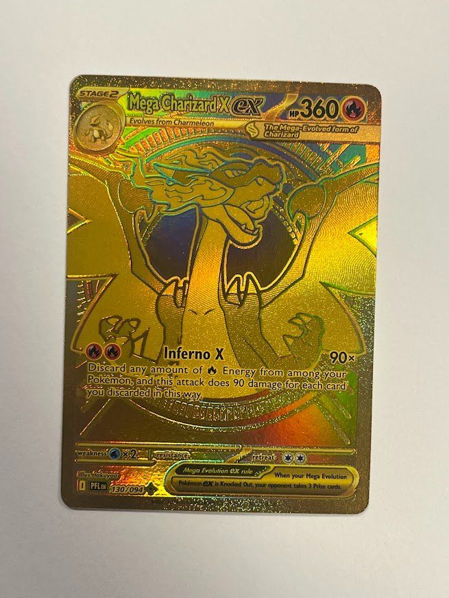 Pokémon Carte collezionabili: Pokemon - Mega Charizard X EX PFL 130  SELTEN – Usato da schaan venduto da Schokoloco