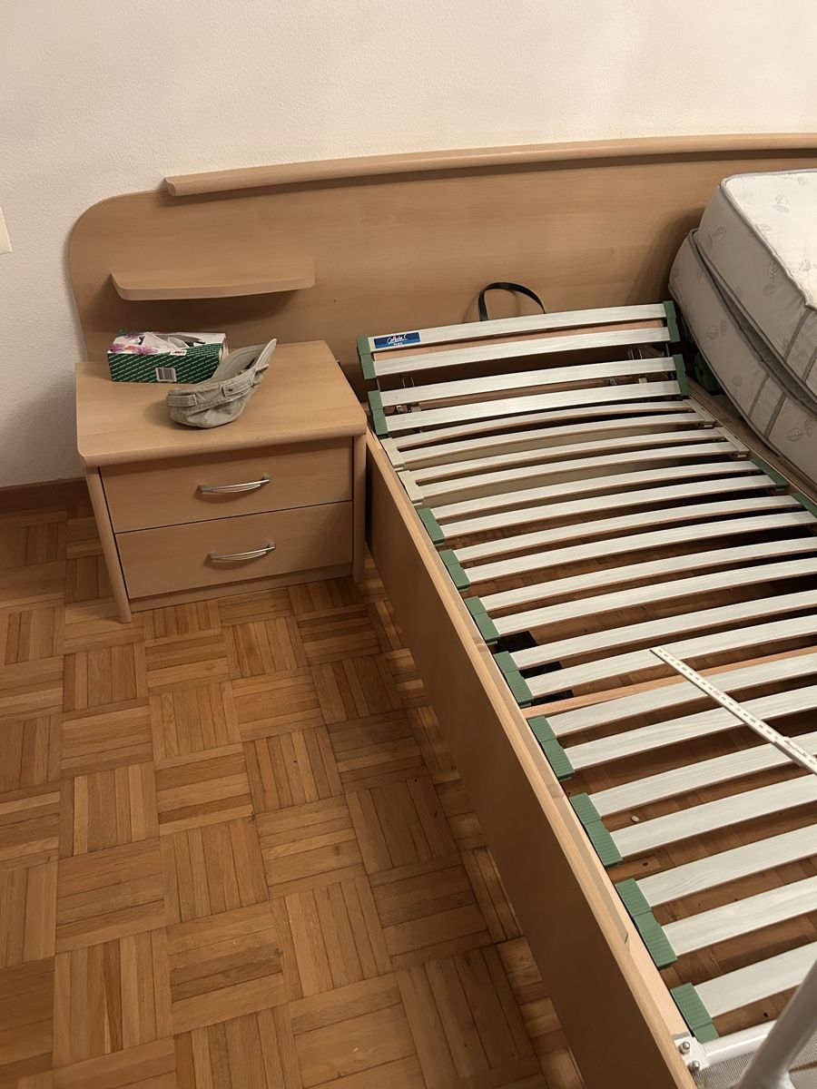 Lits: doppelbett eiche hell – D'occasion à Zürich par 11Zitronenfalter 7