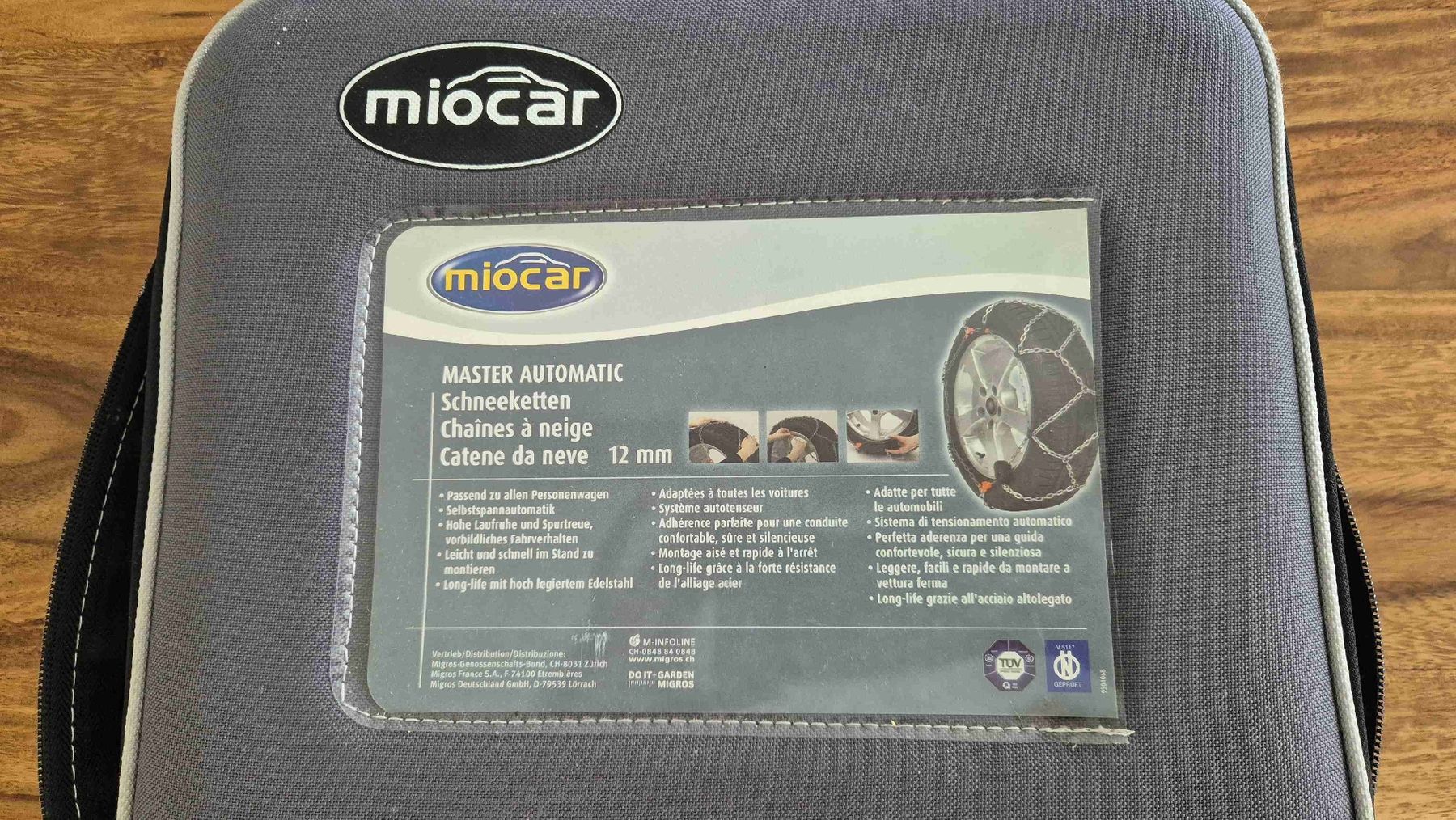 Schneeketten: Miocar Schneeketten Master Automatic 12mm – Gebraucht aus Bern von Isabelle20