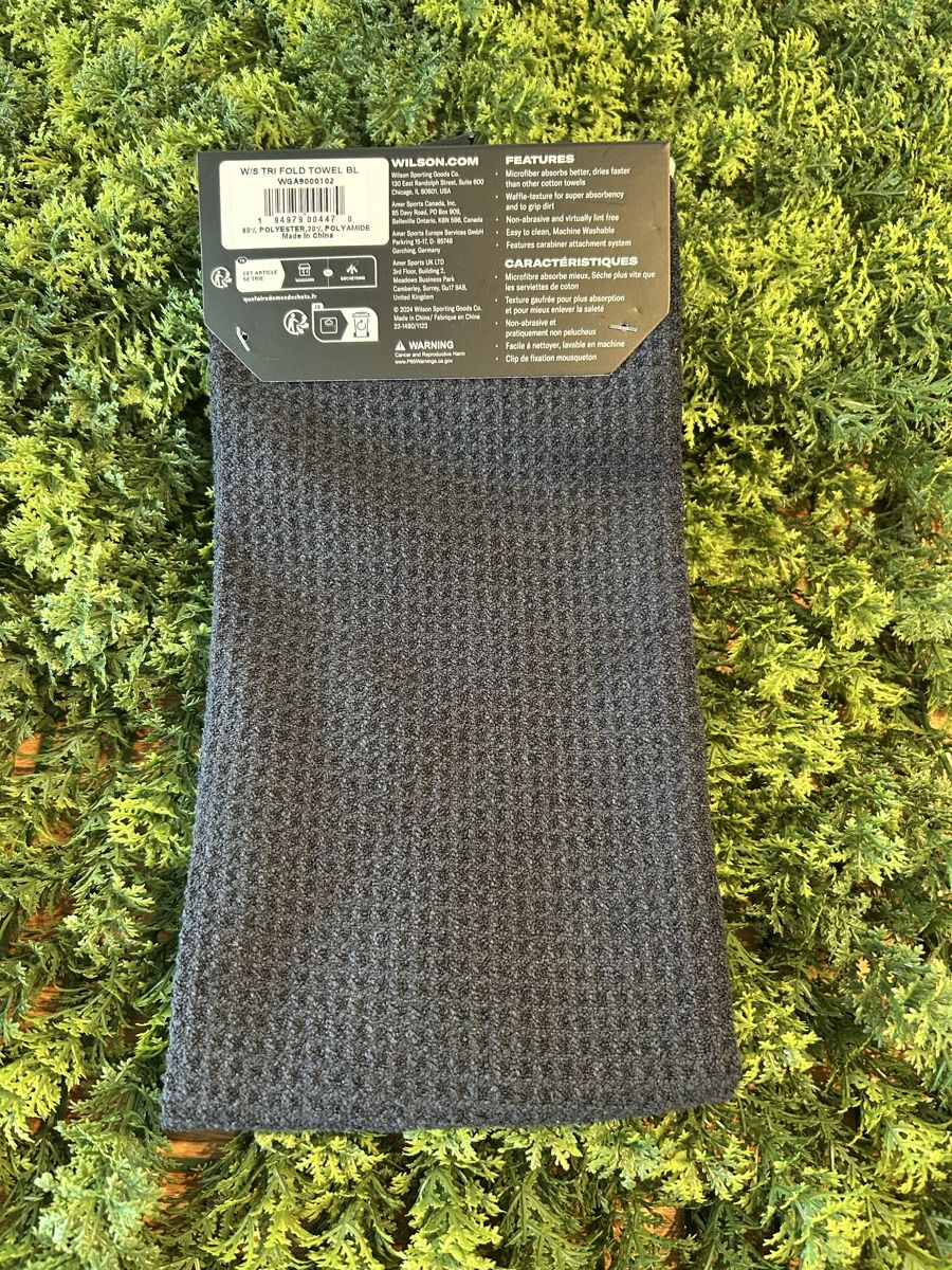 Wilson Mazze & Set: Wilson Golfhandtuch neu – Nuovo e nell'imballaggio originale da Lyss venduto da Eldorado_Luxury 1