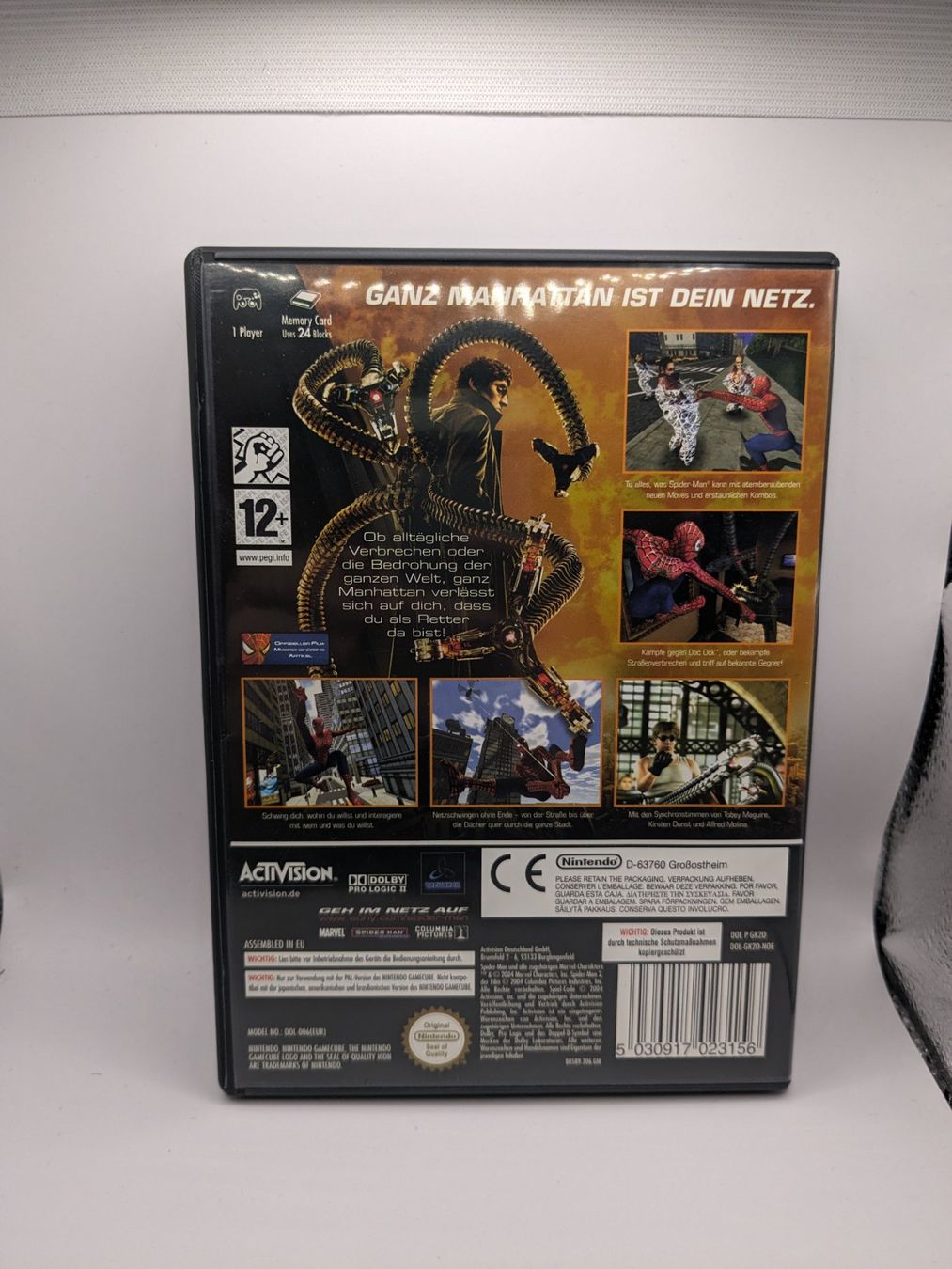 Nintendo Giochi: Spider-Man 2  - Nintendo Gamecube Game – Usato da Hünenberg See venduto da SpecialEditionGaming 2