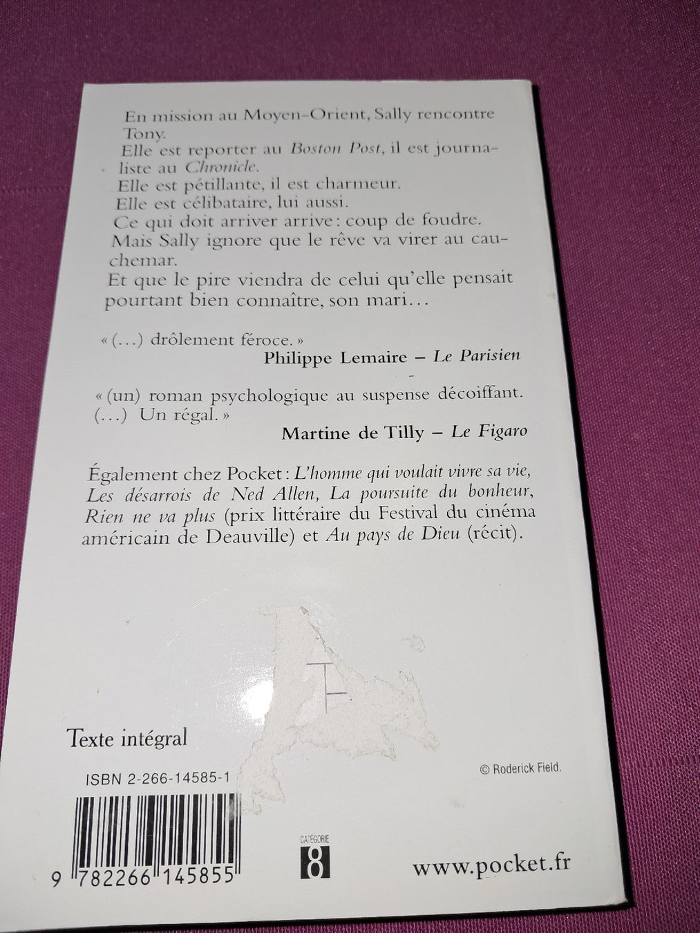 Libri: Douglas Kennedy une relation dangereuse – Usato da Le locle venduto da juliensaran 2