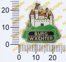 Pin Burg Wächter, Schlösser aller Art