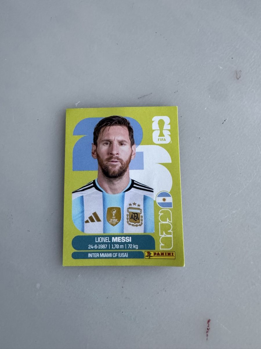 Panini Cartes à collectionner: Panini Messi – Neuf (Voir description) à Zürich par Dfroeschli