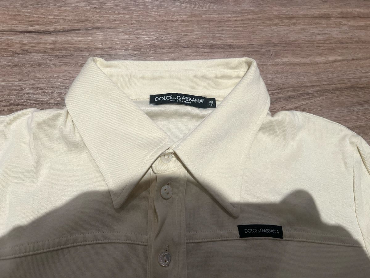 Dolce & Gabbana Magliette Polo: Polo Shirt Grösse M hellbeige – Usato da Lampenberg venduto da boom_123 1