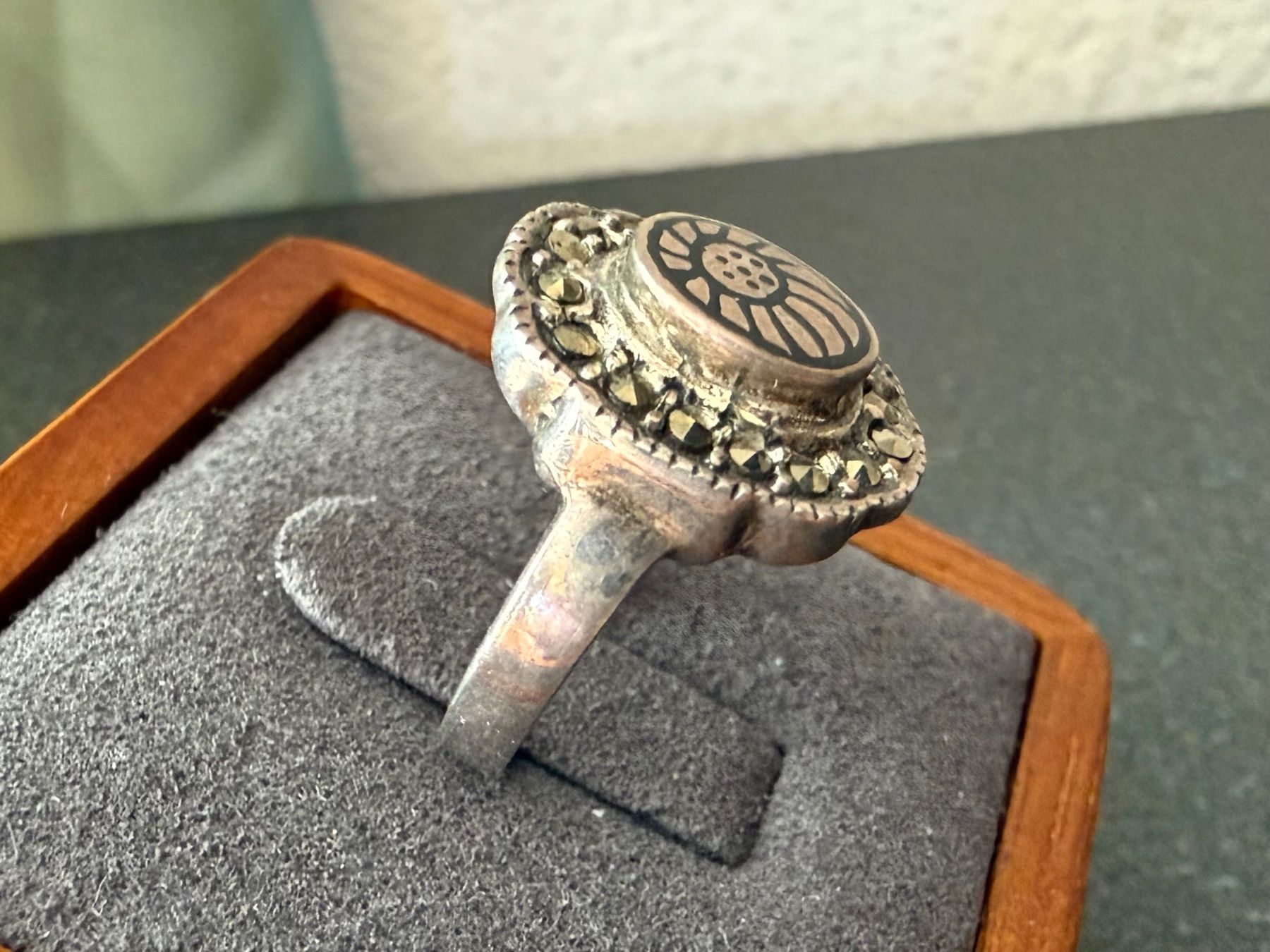 Anelli: Vintage-Ring aus 925er Silber, G.55 – Usato da Lamone venduto da LaCantinaMagica 4