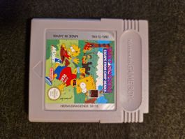Game Boy Spiel Bart Simpsons Escape from Camp Deadly