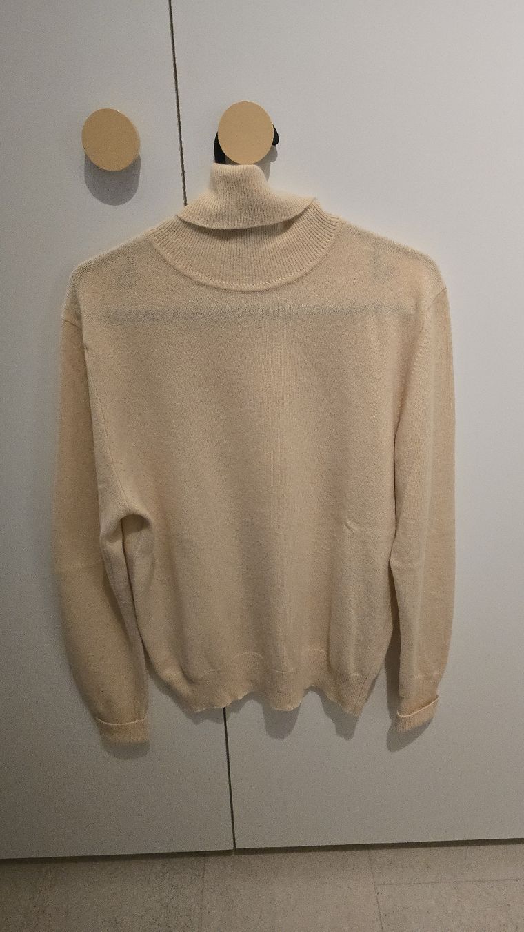 Maglioni & Felpe: Dunhill Rollkragenpullover Kaschmir beige Grösse 38 – Usato da Aristau venduto da rap_6nvq