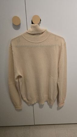 Dunhill Rollkragenpullover Kaschmir beige Grösse 38