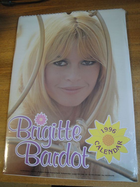 Brigitte Bardot Kalender in OVP Kaufen auf Ricardo