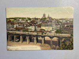 Lausanne et le Grand Pont