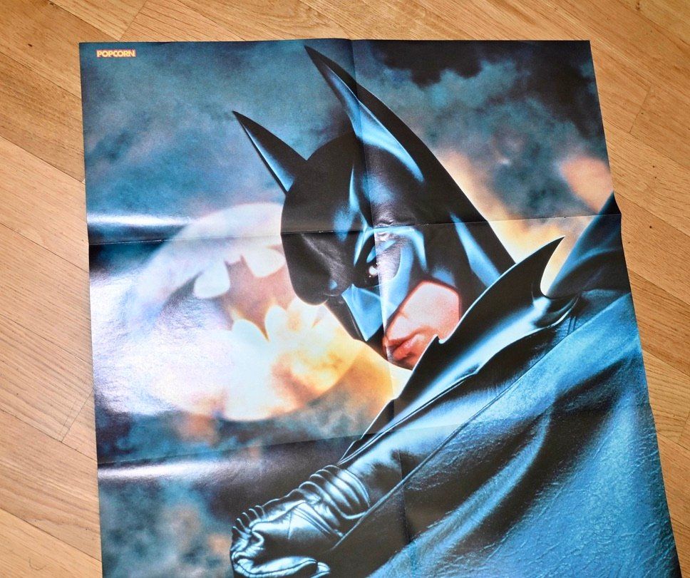Riviste & Magazine: VINTAGE popcornPoster MICHAEL JACKSON & BATMAN FOREVER gross – Usato da Pfaffhausen venduto da mono_rec 3