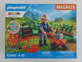 Migros Playmobil Gemüsefeld / neu