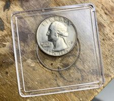 Washington Quarter Dollar / 1776-1976 / ungelaufen