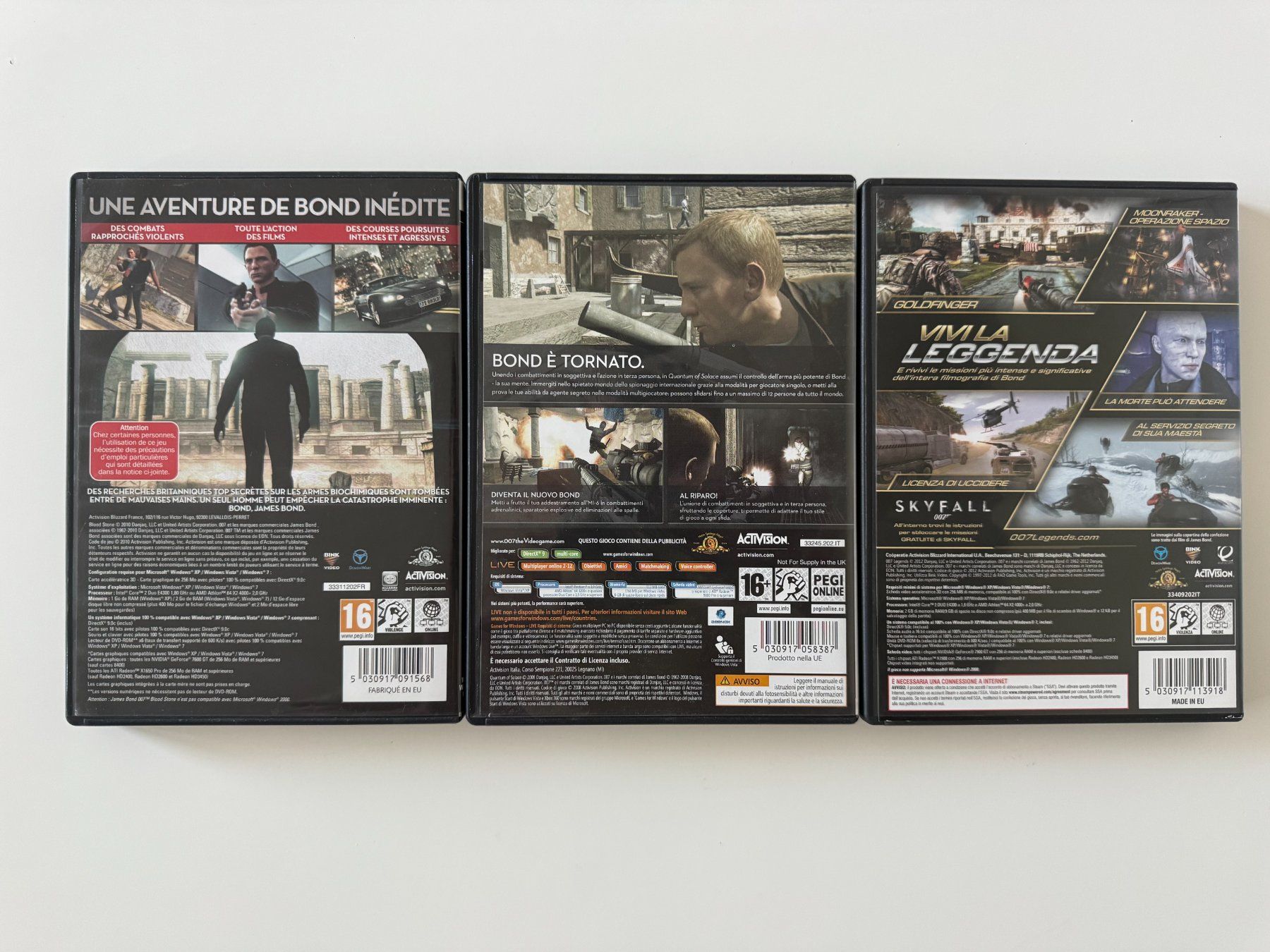 Microsoft Giochi: 007 James Bond Collection, PC – Usato da Couvet venduto da nay_prh5 4
