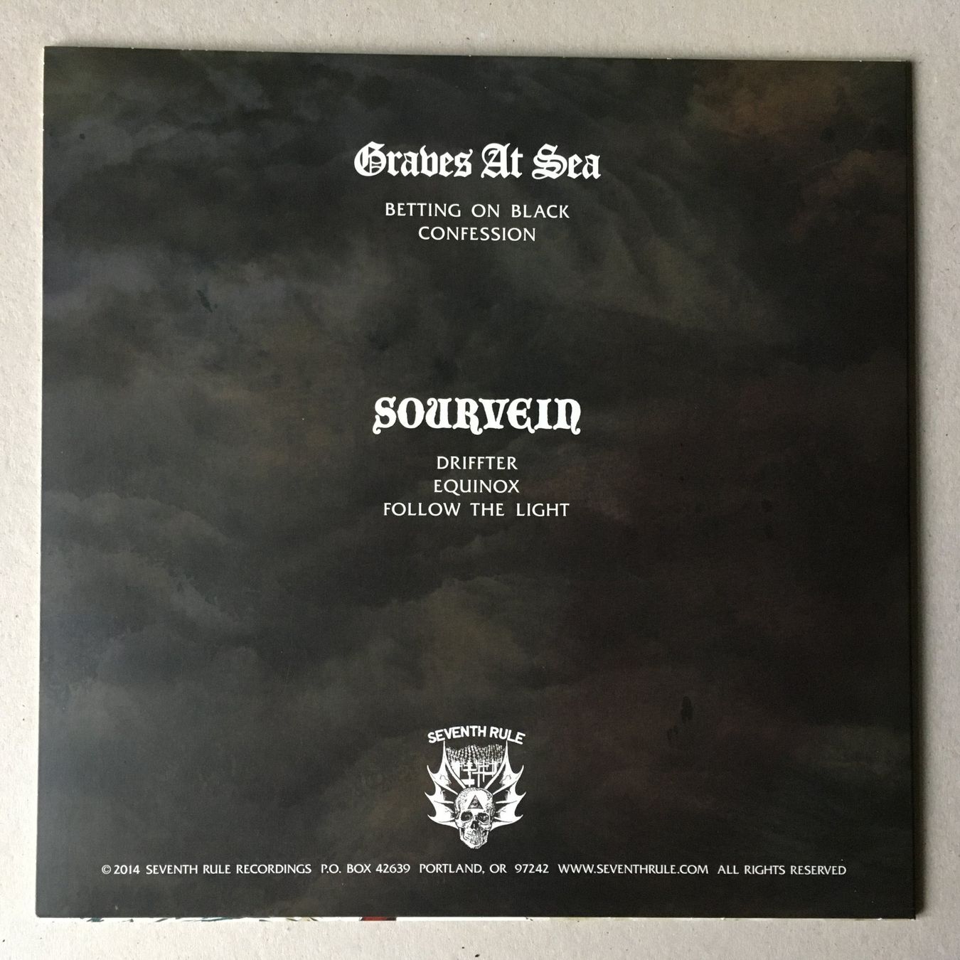Schallplatten: Graves At Sea / Sourvein LP Doom Sludge Metal – Gebraucht aus Berneck von rye7778 1