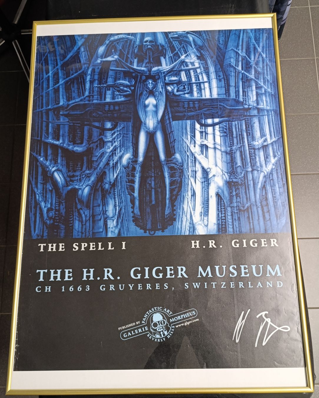 Foto & Immagini: H.R.Giger, Affiche signée par l'artiste – Usato da Avry-sur-Matran venduto da dav_nm5p 5
